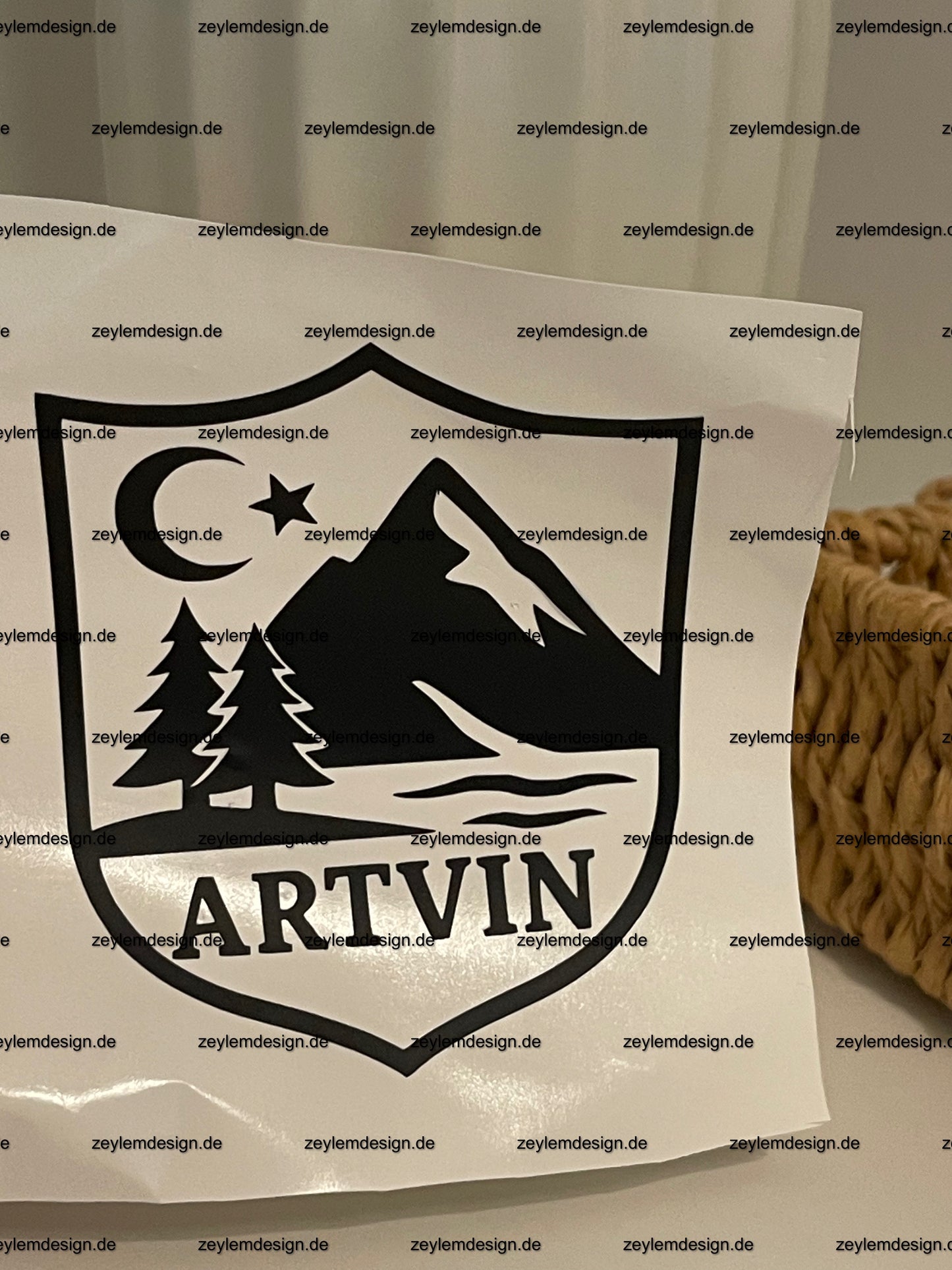 Vinyl Autosticker Artvin