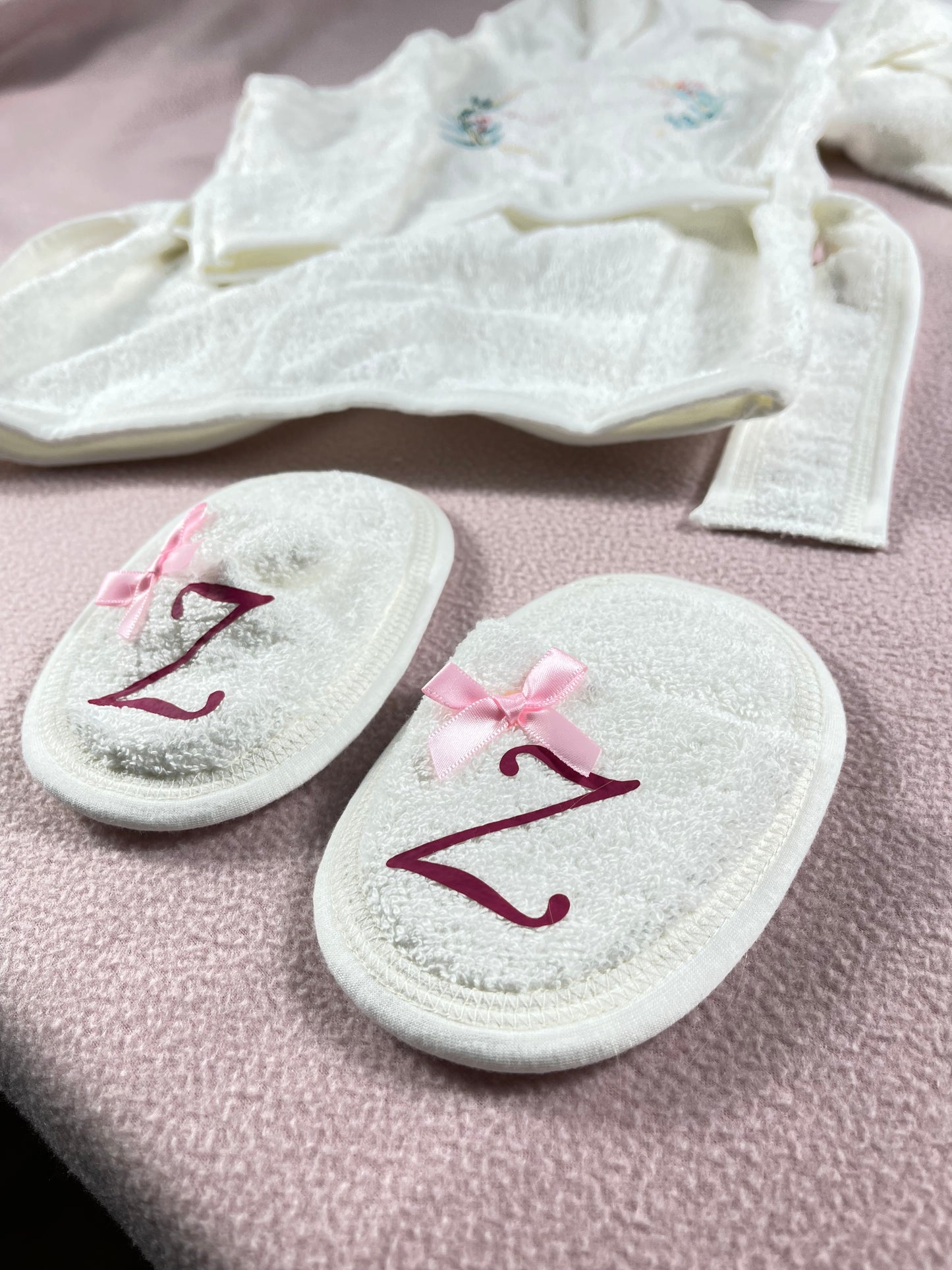 Personalisiertes Baby-Bademantel-Set